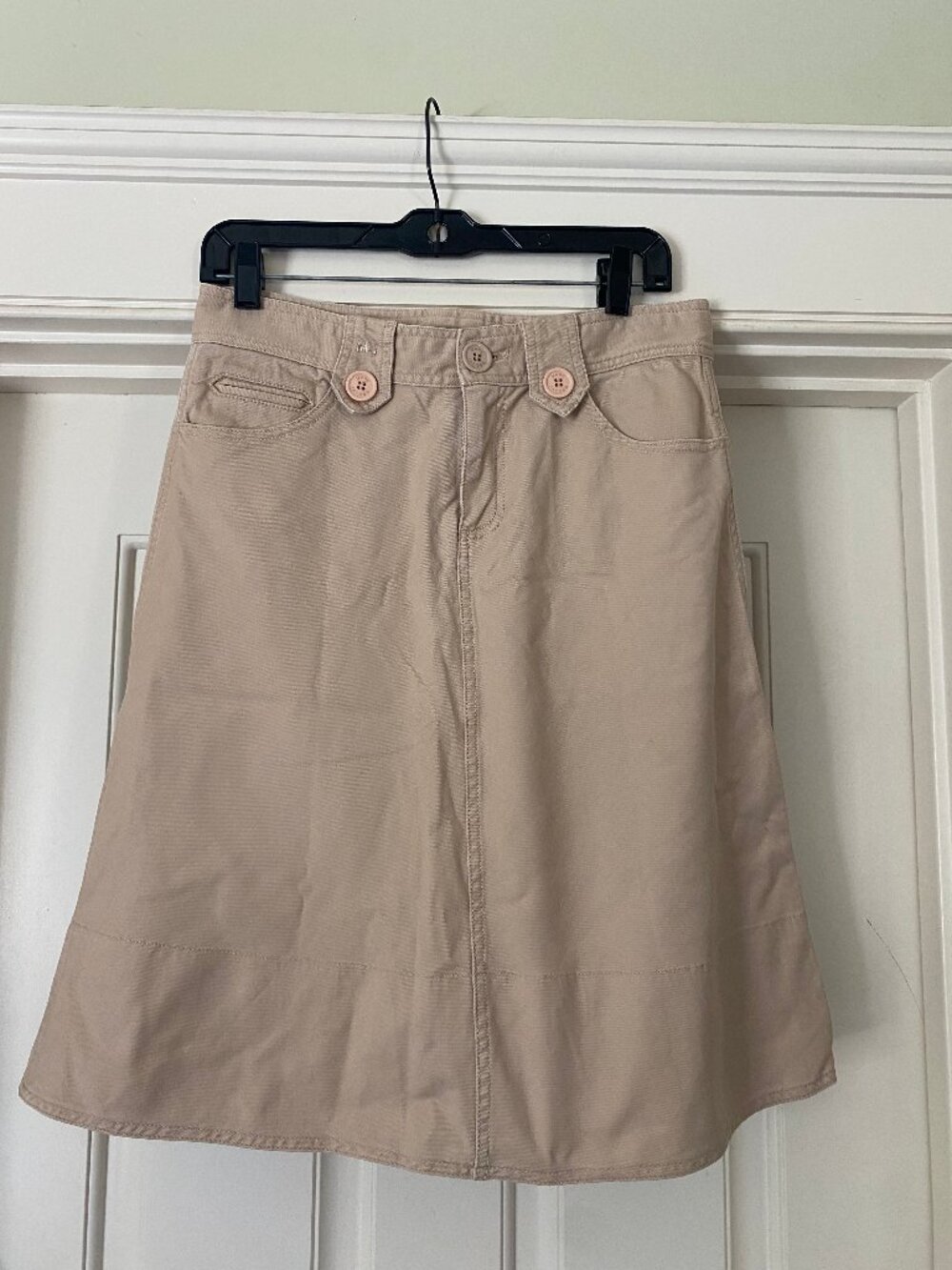 Marc by Marc Jacobs vintage A-line Tan Cotton Skirt - Picture 5 of 13